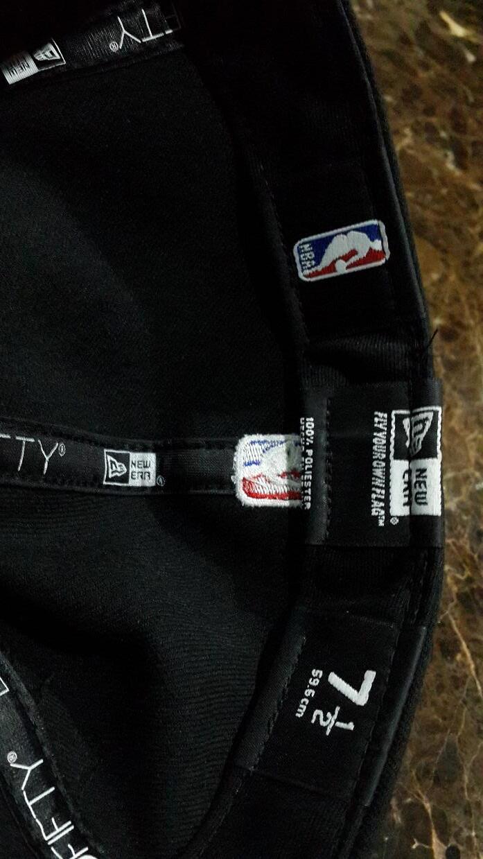 Jual Snap Back NBA Brooklyn Nets !! New Era 59 size 7 1/2 Original !!