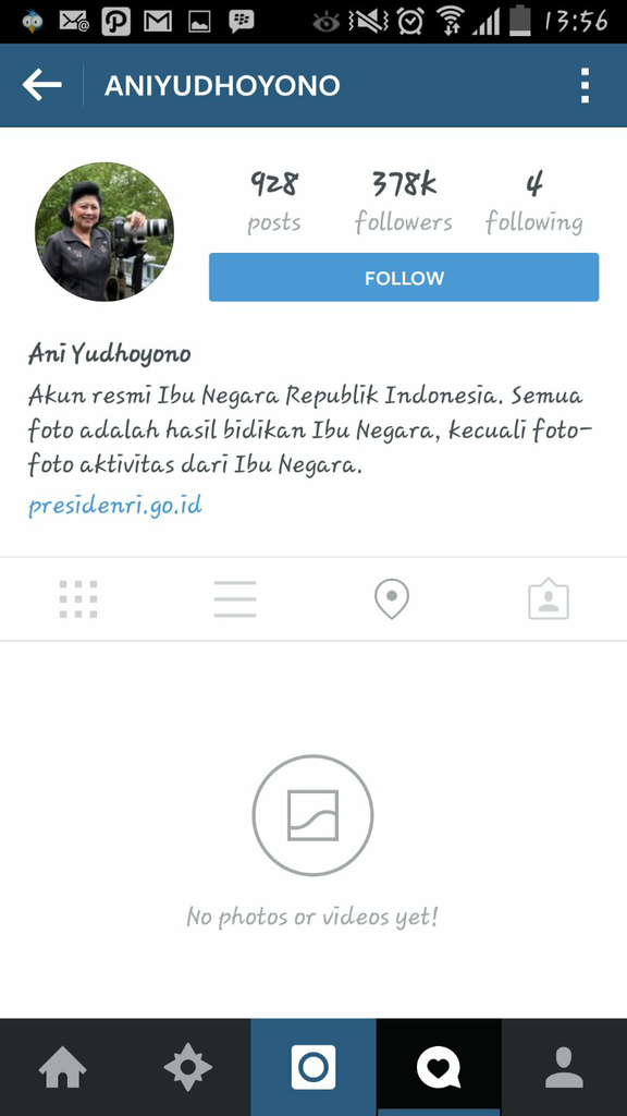 Instagram Saya Di Block ibu Ani Karena Curhat Masalah Asap Riau ke Beliau