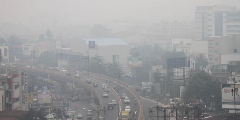 Inilah Kota Pekanbaru Yang Indah Akan Asap!