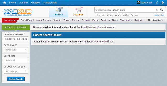 Struktur Internal Lapisan Bumi