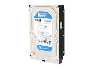 WD 500GB Blue/16MB/7200RPM