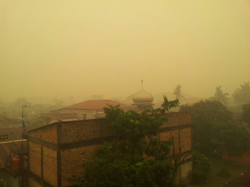Pekanbaru Kota ASAP. PARAH GAN