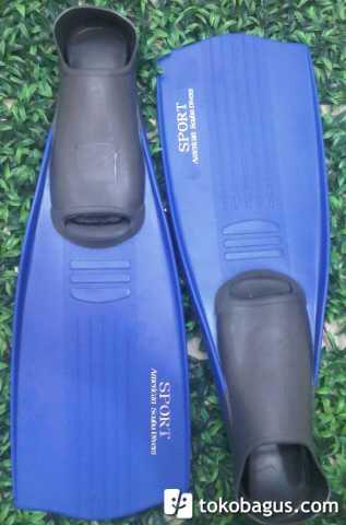 Alat selam kaki katak/fin merk amcsud type sport