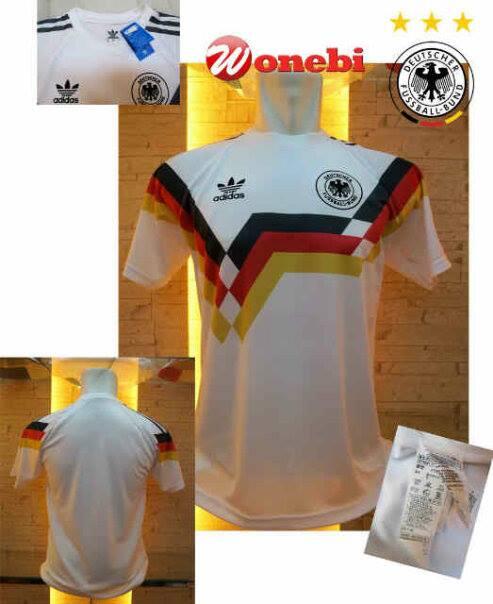 JERSEY JERMAN RETRO 90 DAN 94 VS JERMAN WC 2014