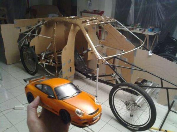 Membuat Sepede Menjadi Mobil Porche &#91;TIPS&#93;