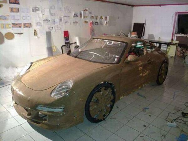 Membuat Sepede Menjadi Mobil Porche &#91;TIPS&#93;