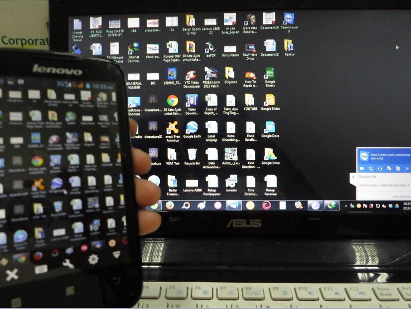 Cara Ngeremote PC pake Android