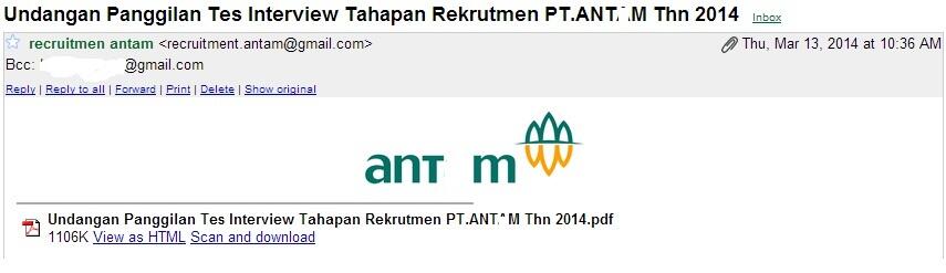 *Ask tentang recruitment Ant*M