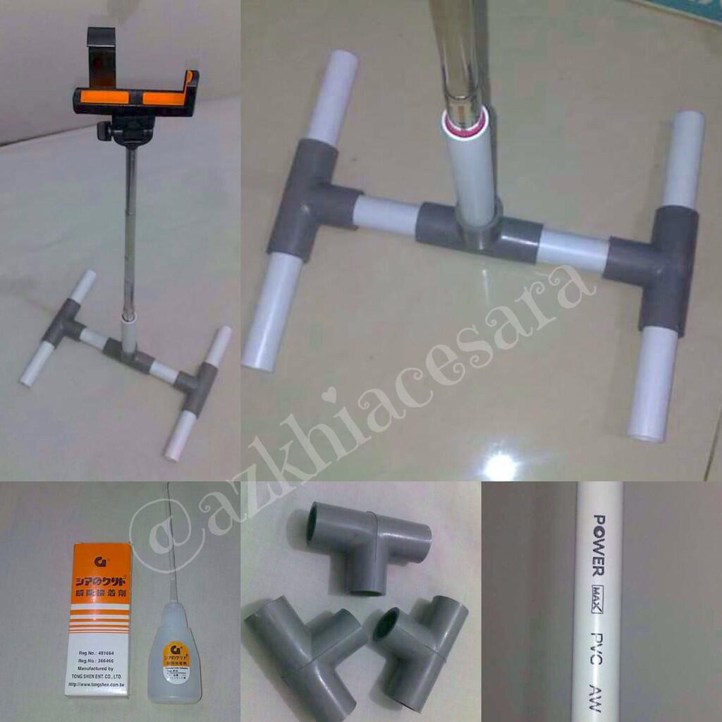 Bikin Tripod buat HP sederhana &amp; murah