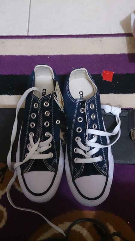 converse ct ox navy blue sz 38