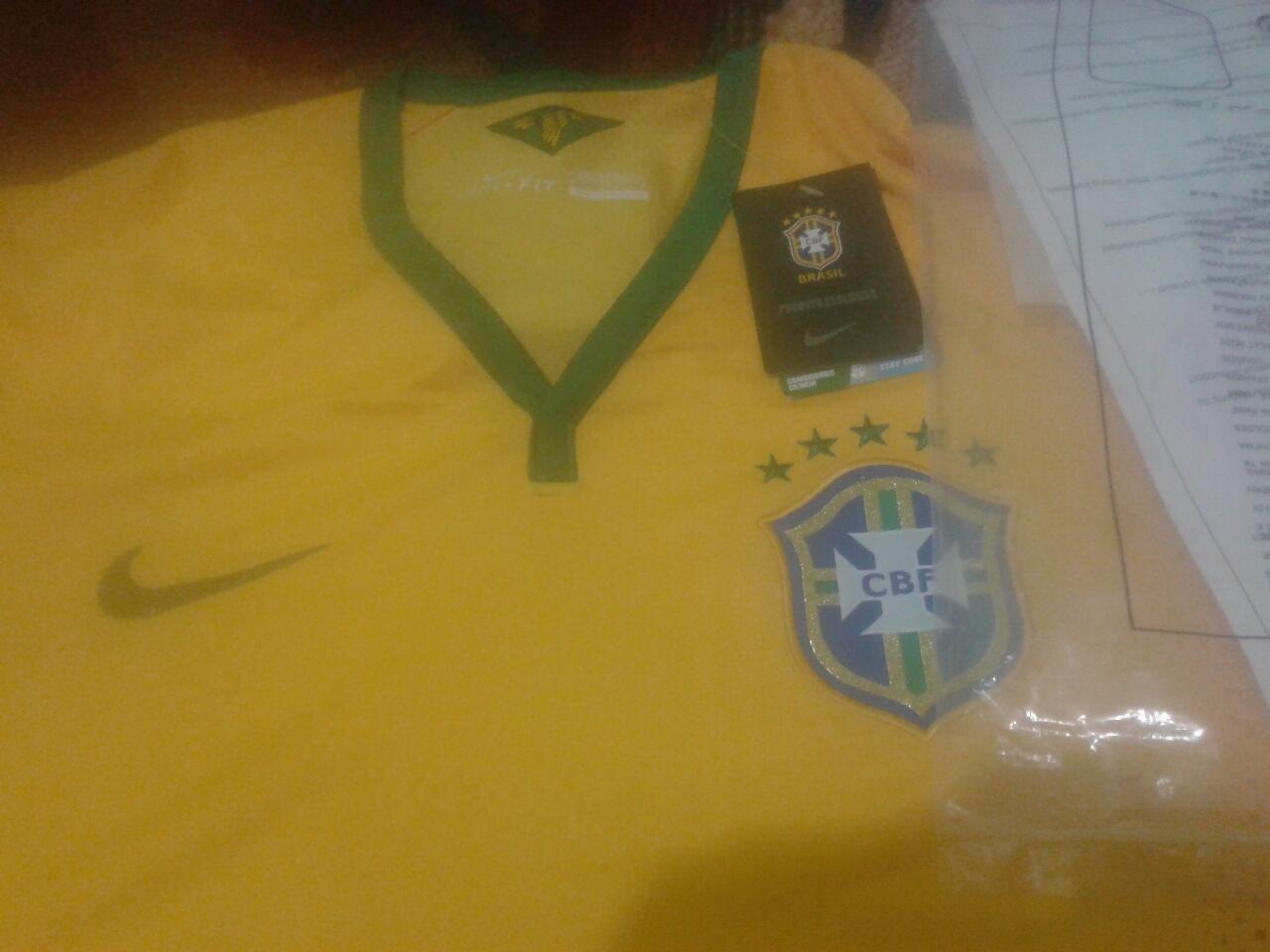 LELANG JERSEY GRADE ORI NAPOLI 3RD ARMY & BARZIL HOME WORLD CUP 2014