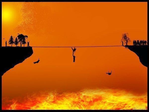 MELINTASI JEMBATAN ASH SHiRAT