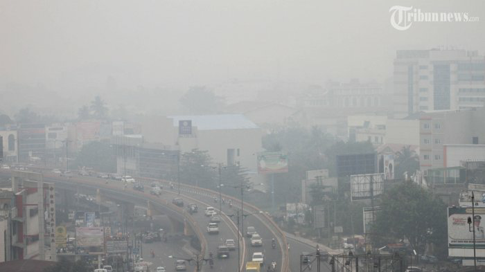 Warga riau n sumbar sudah terancam ISPA