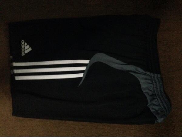 Sell celana gym/futsal reebok + adidas 2nd 99% like new 100% ori