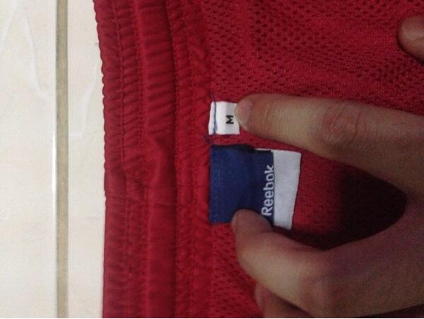 Sell celana gym/futsal reebok + adidas 2nd 99% like new 100% ori