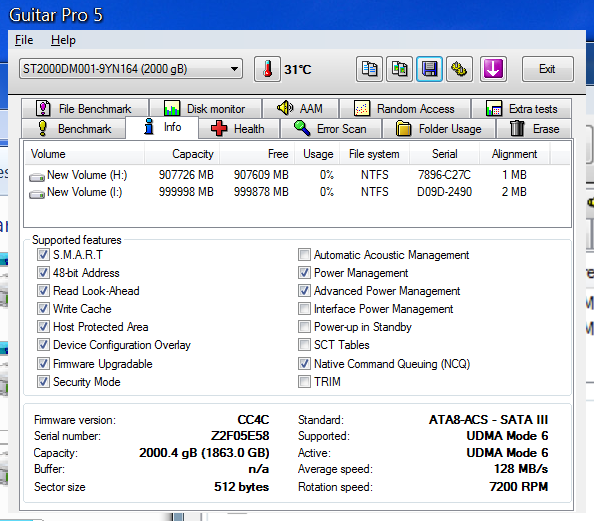 hardisk / hdd PC 3,5", Seagate Sata-3 2Tera, 2000GB, garansi DPJ bulan 12-2014