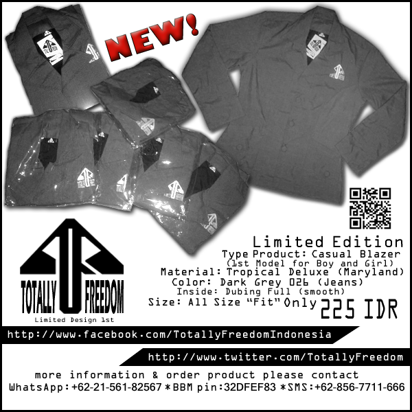 Ready Stock Casual Blazer For Boy and Girls
