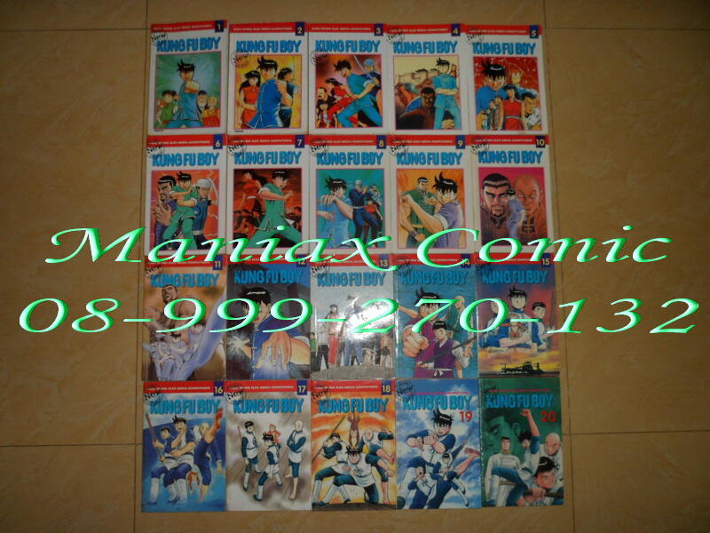 jual jual komik fullset langka kung fu boy sailormoon jual jual komik fullset langka kung fu boy sailormoon