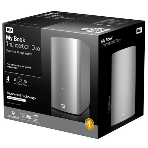 WESTERN DIGITAL My Book Thunderbolt Duo 4TB CUMA RP.5.450.000