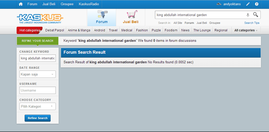King Abdullah International Garden.. Taman Nan Indah di Tengah Gurun..