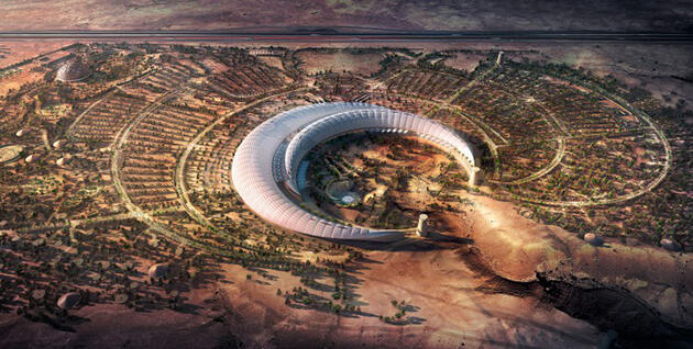 King Abdullah International Garden.. Taman Nan Indah di Tengah Gurun..