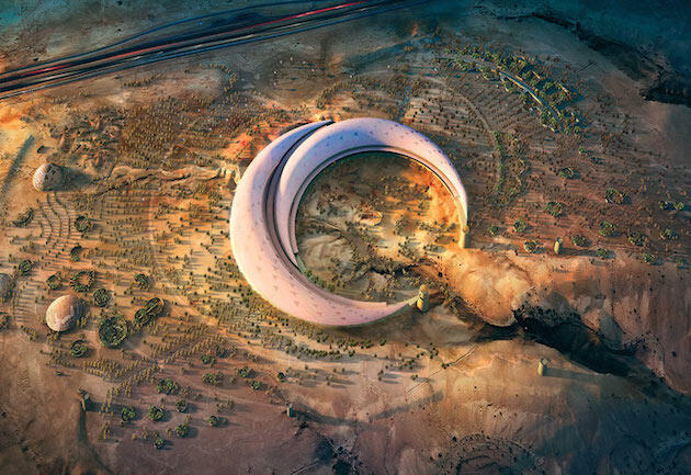 King Abdullah International Garden.. Taman Nan Indah di Tengah Gurun..