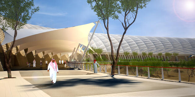 King Abdullah International Garden.. Taman Nan Indah di Tengah Gurun..