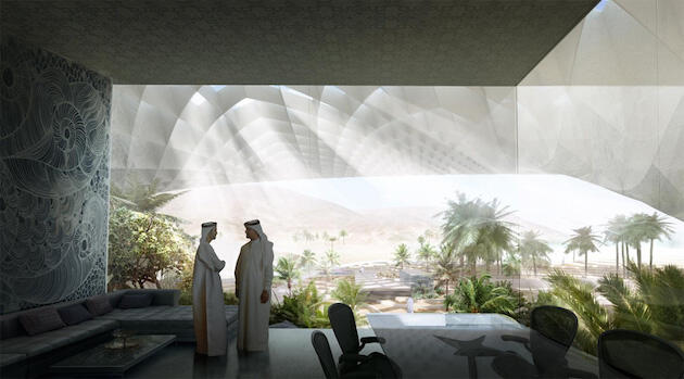 King Abdullah International Garden.. Taman Nan Indah di Tengah Gurun..