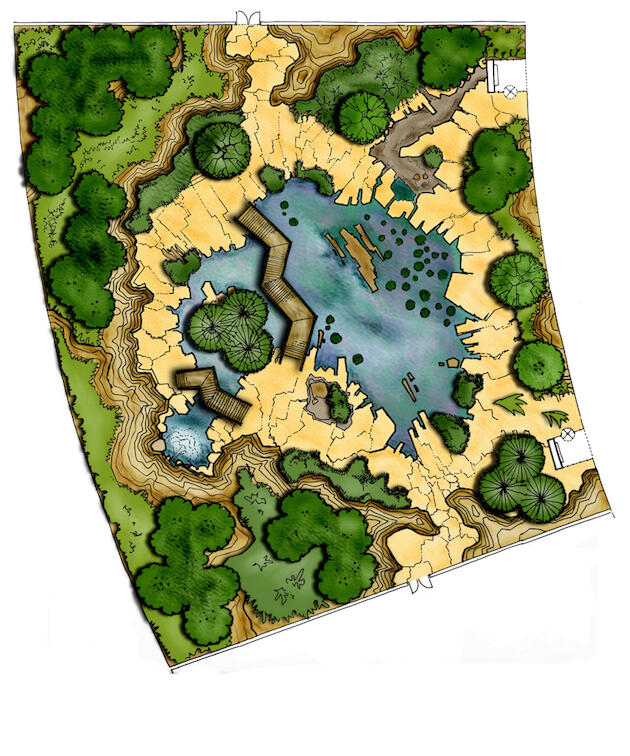 King Abdullah International Garden.. Taman Nan Indah di Tengah Gurun..