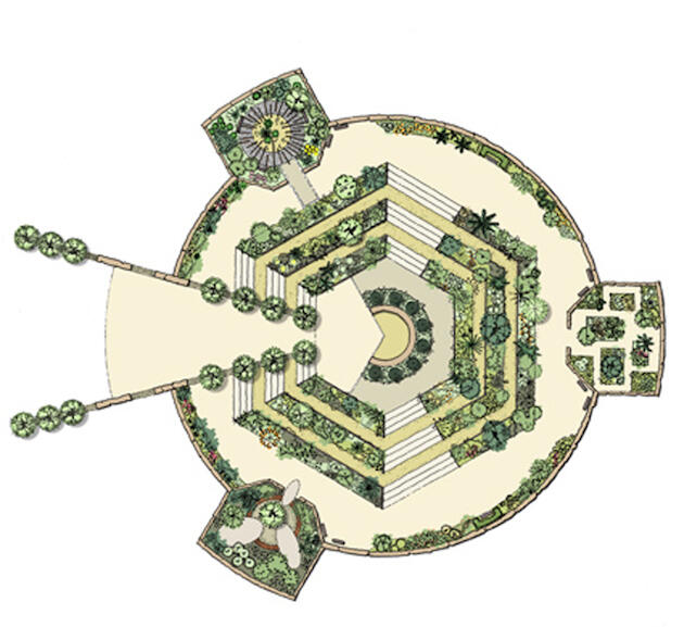 King Abdullah International Garden.. Taman Nan Indah di Tengah Gurun..