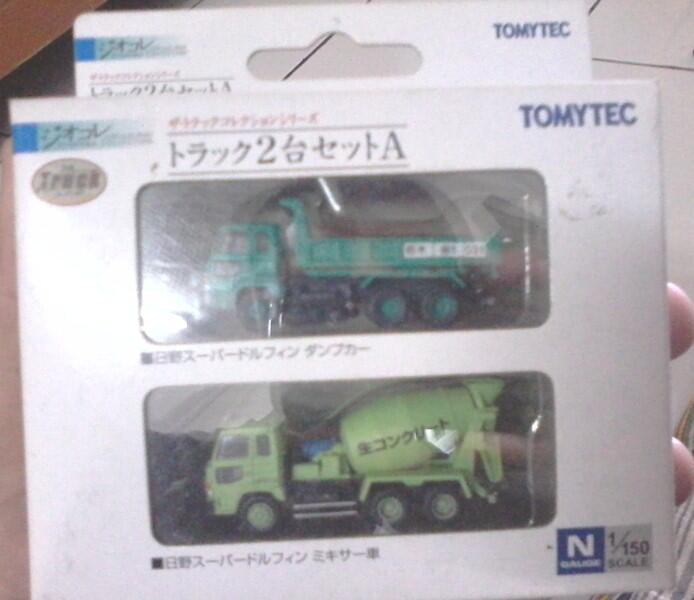 Tomytec truck Collection Skala N / 1:150 dump truck