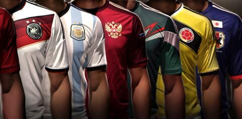 OFFICIAL WORLD CUP JERSEY 2014 "GRADE ORI"