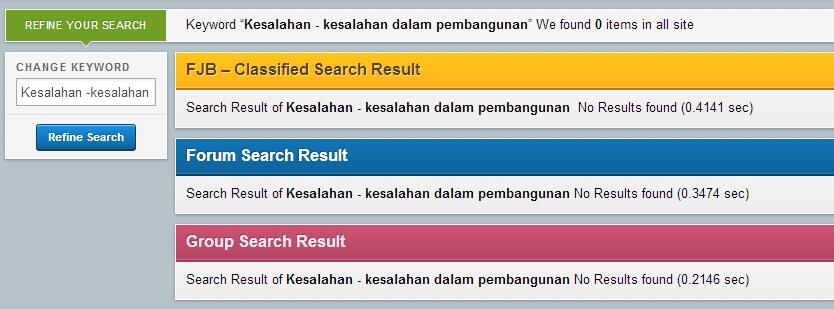 Kesalahan - Kesalahan Dalam Pembangunan