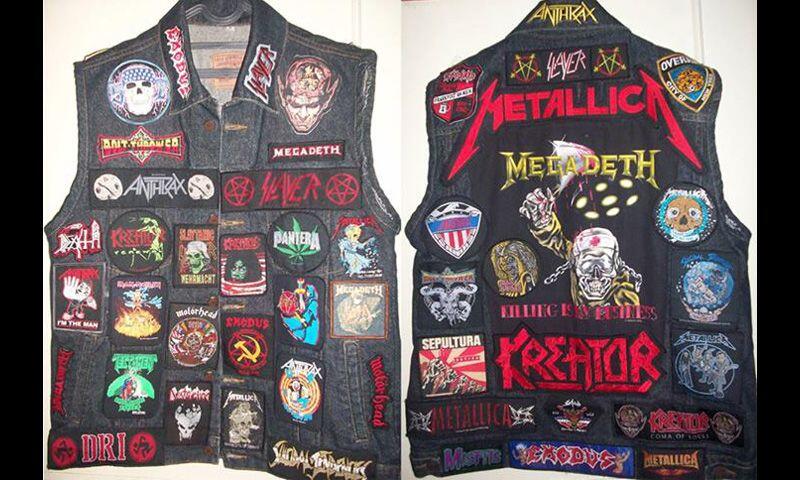 BATTLE VEST.....???? Baju tempur metalheads....