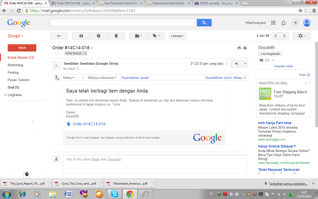 Testimonial .9sembilan9.