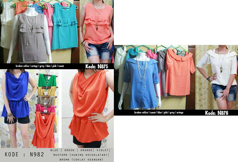 OBRAL MURAH atasan, sweater, mini dress
