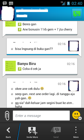 JASA UPGRADE LEVEL LINE POKOPANG