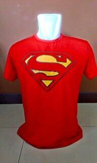 Jual baju sablon bola, super hero, harley, minuman....