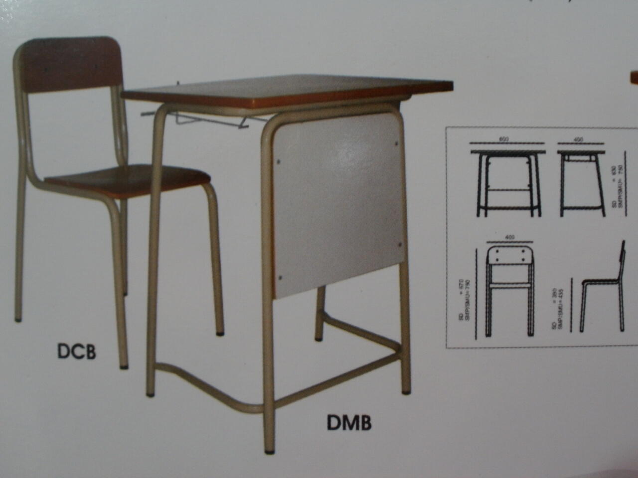 Terjual Meja belajar kursi belajar meja kursi sekolah 