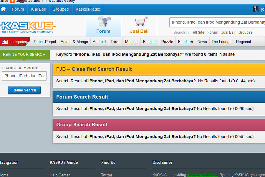 iPhone, iPad, dan iPod Mengandung Zat Berbahaya?