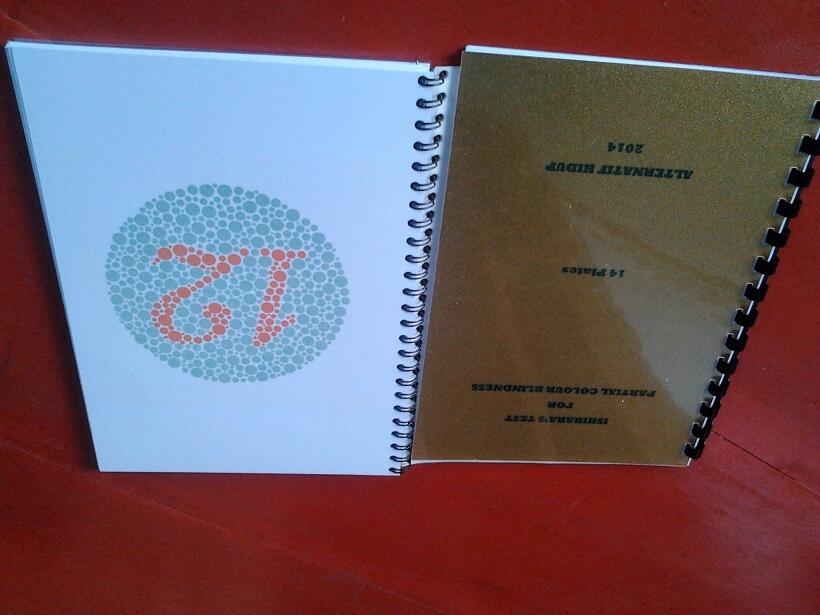 ******** Buku Ishihara*****Buku Test Buta Warna*****termurah****kualitas 95% asli