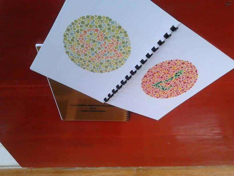 ******** Buku Ishihara*****Buku Test Buta Warna*****termurah****kualitas 95% asli