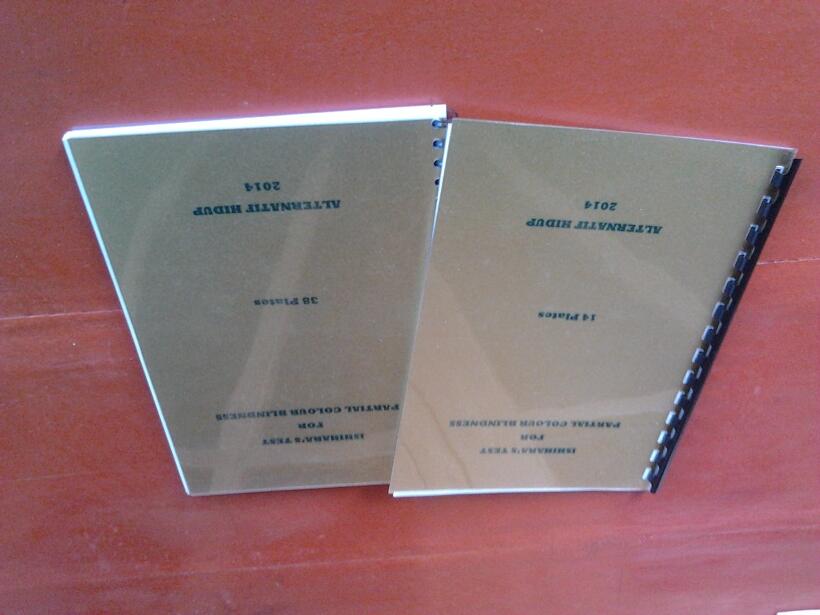 ******** Buku Ishihara*****Buku Test Buta Warna*****termurah****kualitas 95% asli