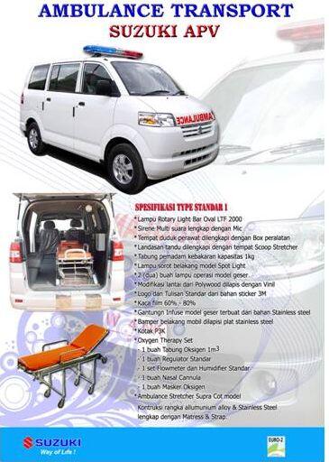 Terjual TERSEDIA AMBULANCE APV avanza xenia grandmax UNTUK 