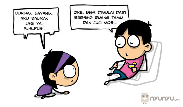 10 Tanda Agan Belum Bisa Move On !!~