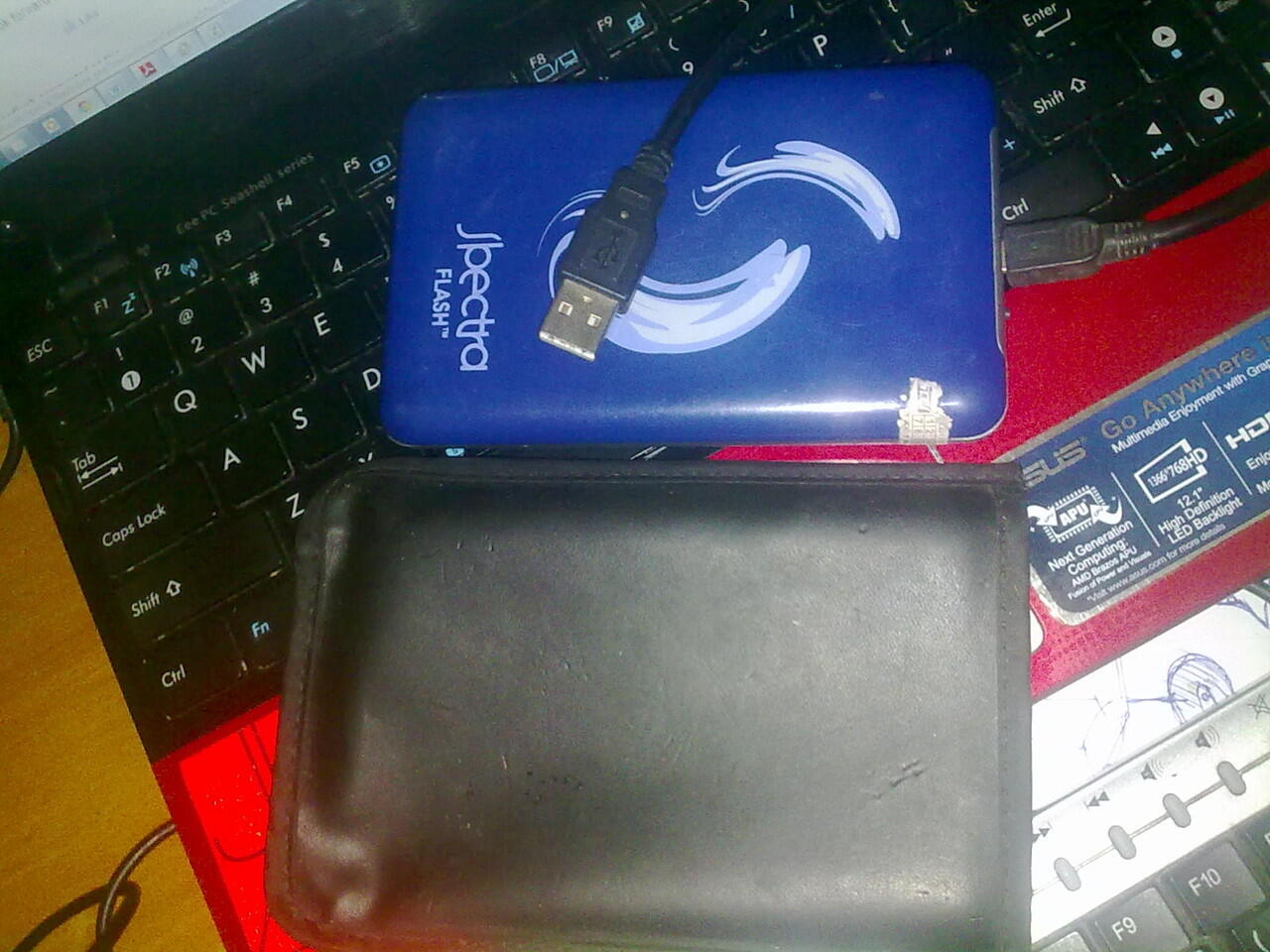 (WTS) HD Eksernal / External SPECTRA Flash 2.5" | Rapid Store FX | USB 2.0 320GB