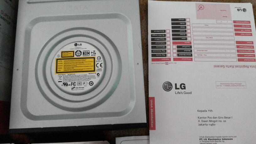 WTS Hdd 3.5" Toshiba 1000Gb 1 Tera DvdRoom LG Mint Murmer || Surabaya Masuk !