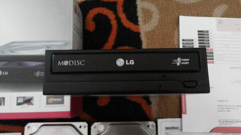 WTS Hdd 3.5" Toshiba 1000Gb 1 Tera DvdRoom LG Mint Murmer || Surabaya Masuk !