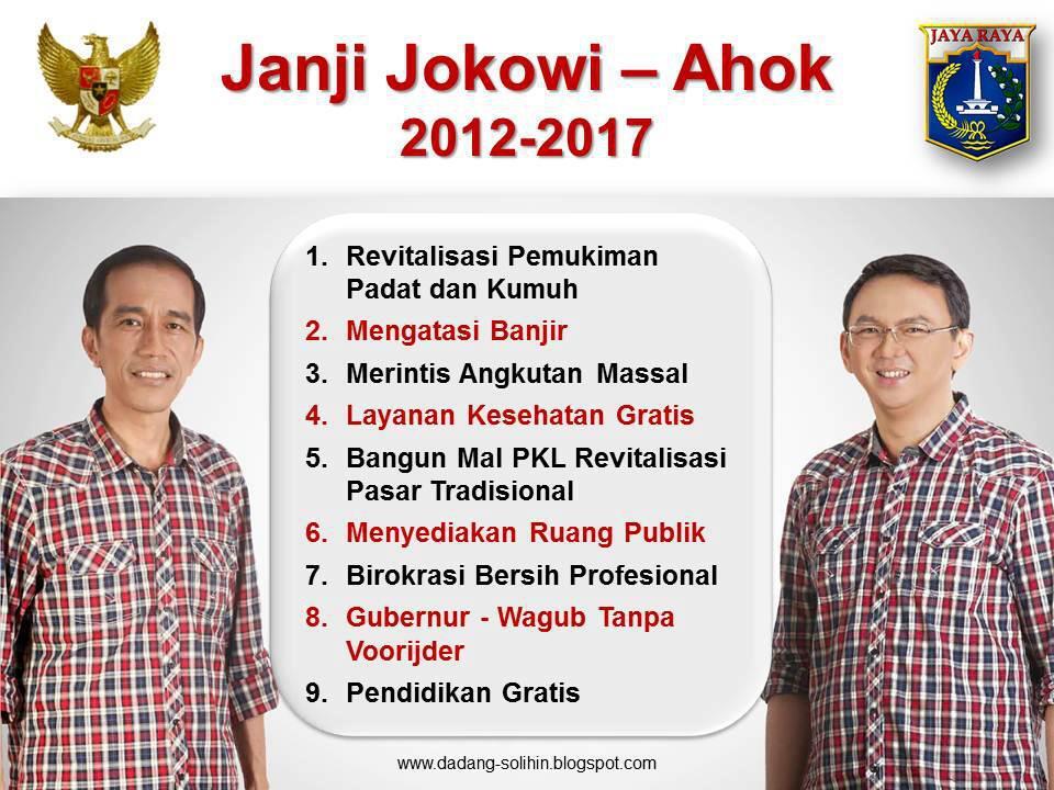 Lepas DKI Demi Nyapres, Jokowi Tidak Amanah