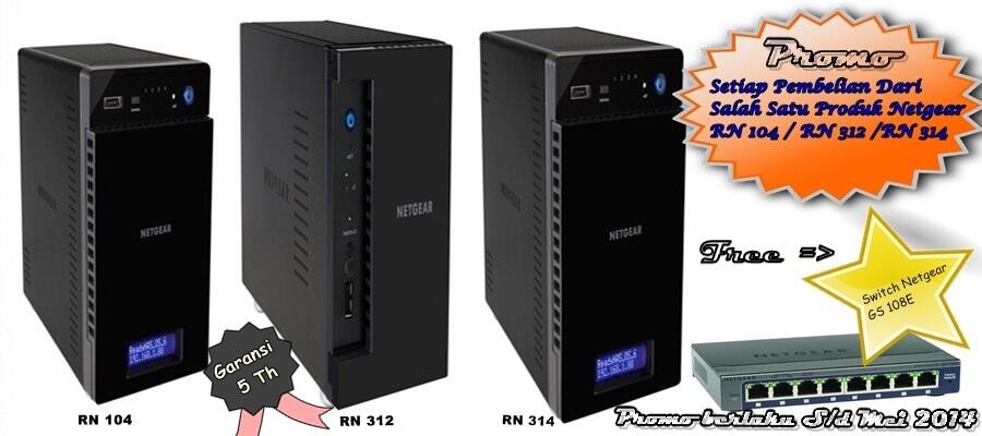 Promo Netgear sampai Bulan Mei
